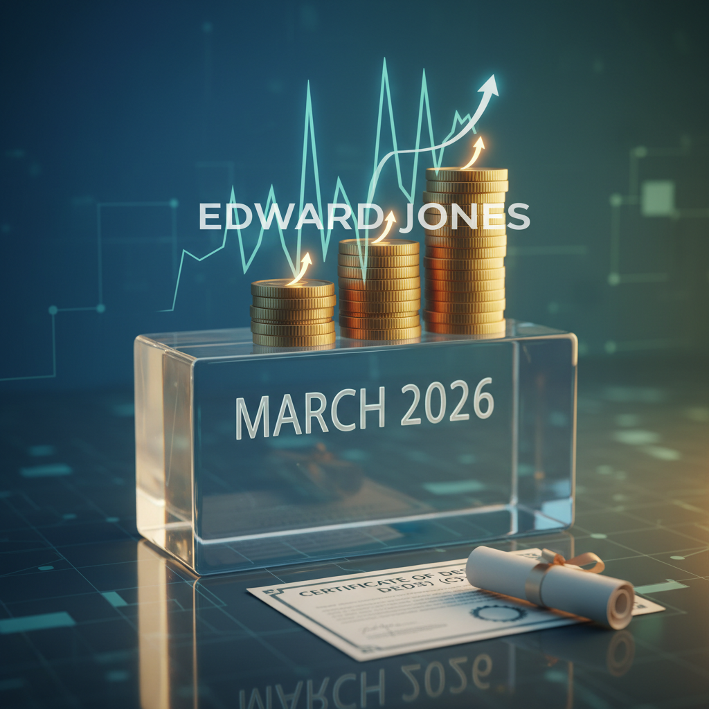 Edward Jones 定期存款利率解析：2026年3月全攻略