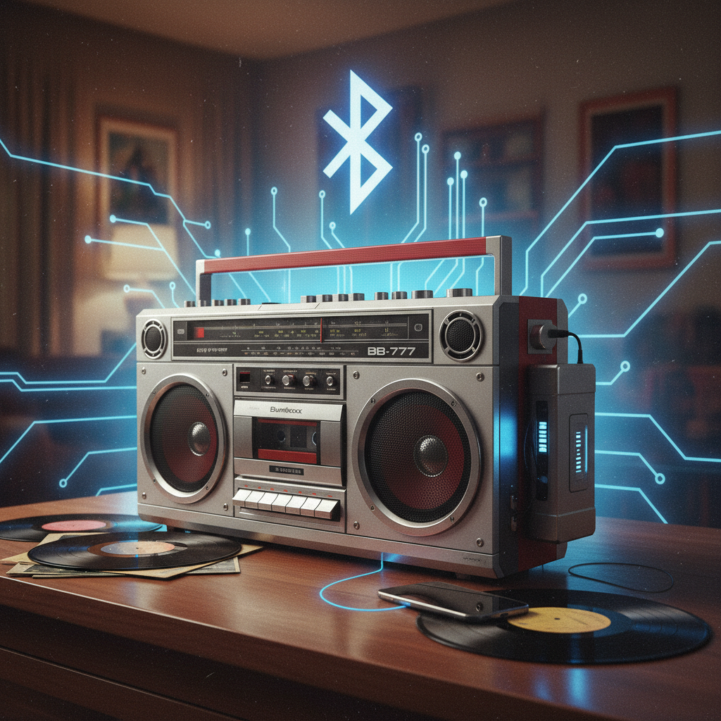 Bumpboxx BB-777：復刻傳奇Sharp GF-777的懷舊經典音響