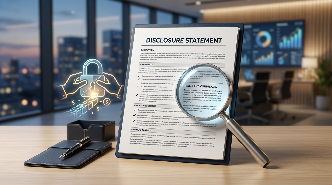 揭露声明（Disclosure Statement）是什么？完整解析、作用与实务案例